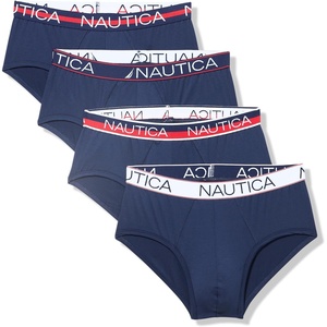 Nautica Men’s 4-pack Limited Edition Micro Briefs(4-peacoat)
