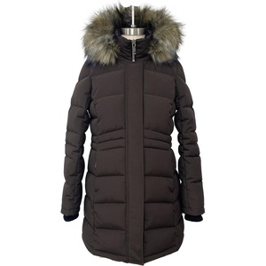 Nautica Women’s Mist Heavyweight Winter Coat– Puffer Jacket With Detachable Faux Fur Hood(Black Coffee)