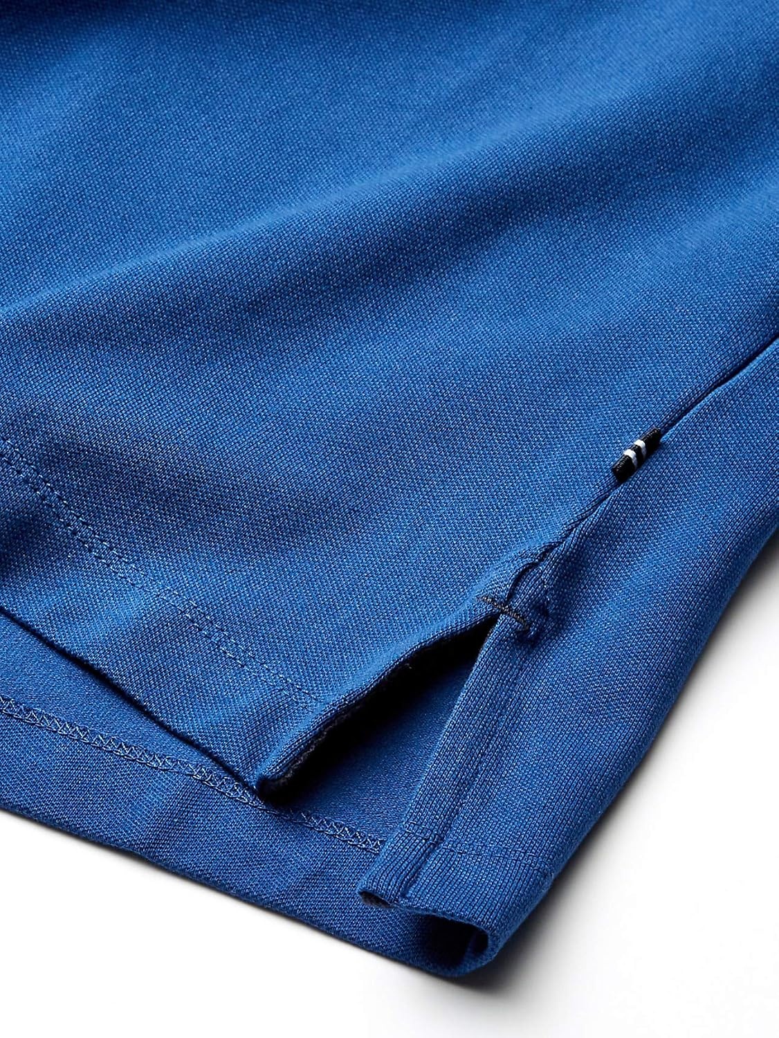 image:imageNautica Mens Short Sleeve Stretch Solid Deck Polo ShirtEstate Blue