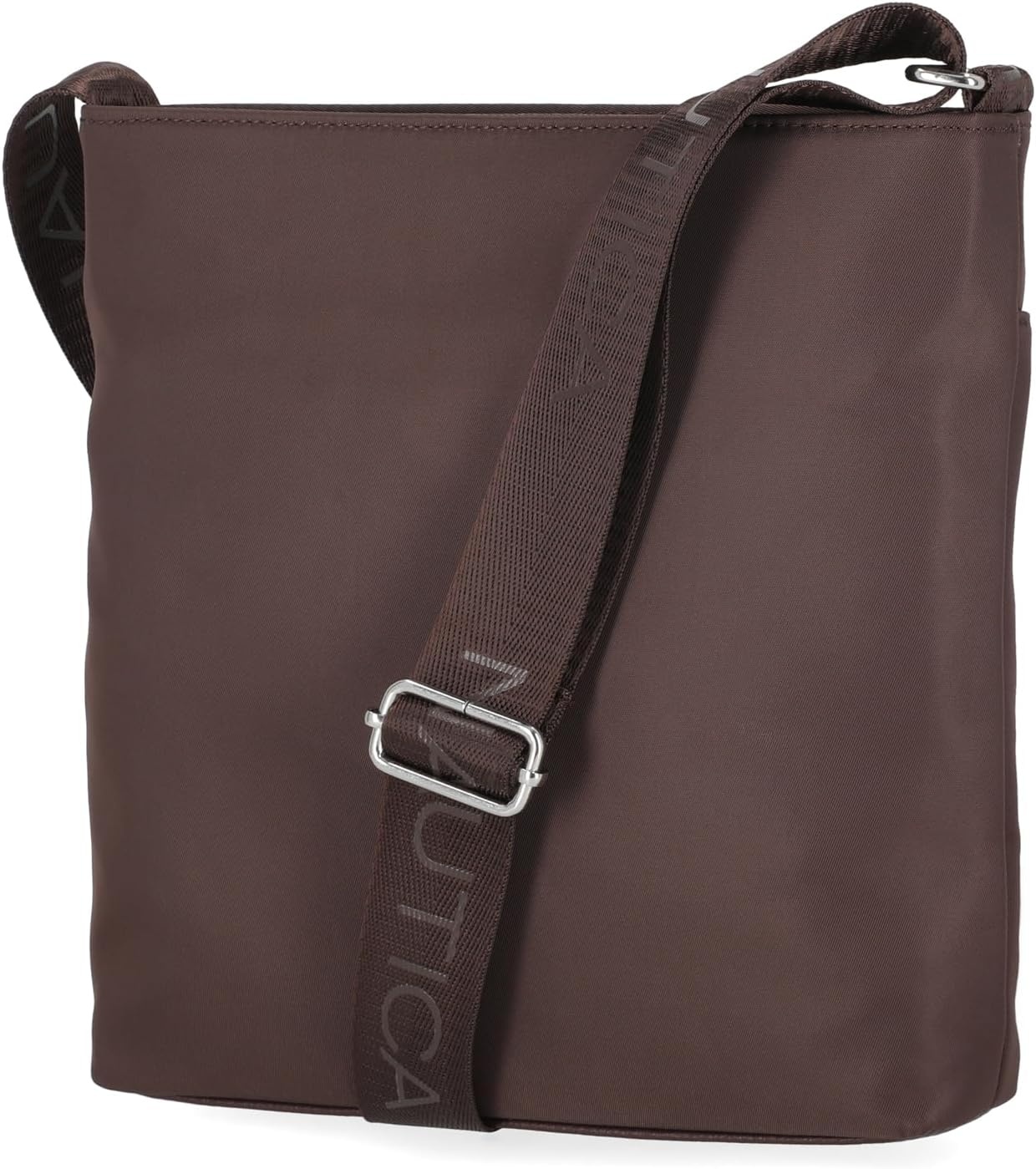 image:imageNautica Diver Nylon Small Womens Crossbody Bag Purse with Adjustable Shoulder StrapEspresso