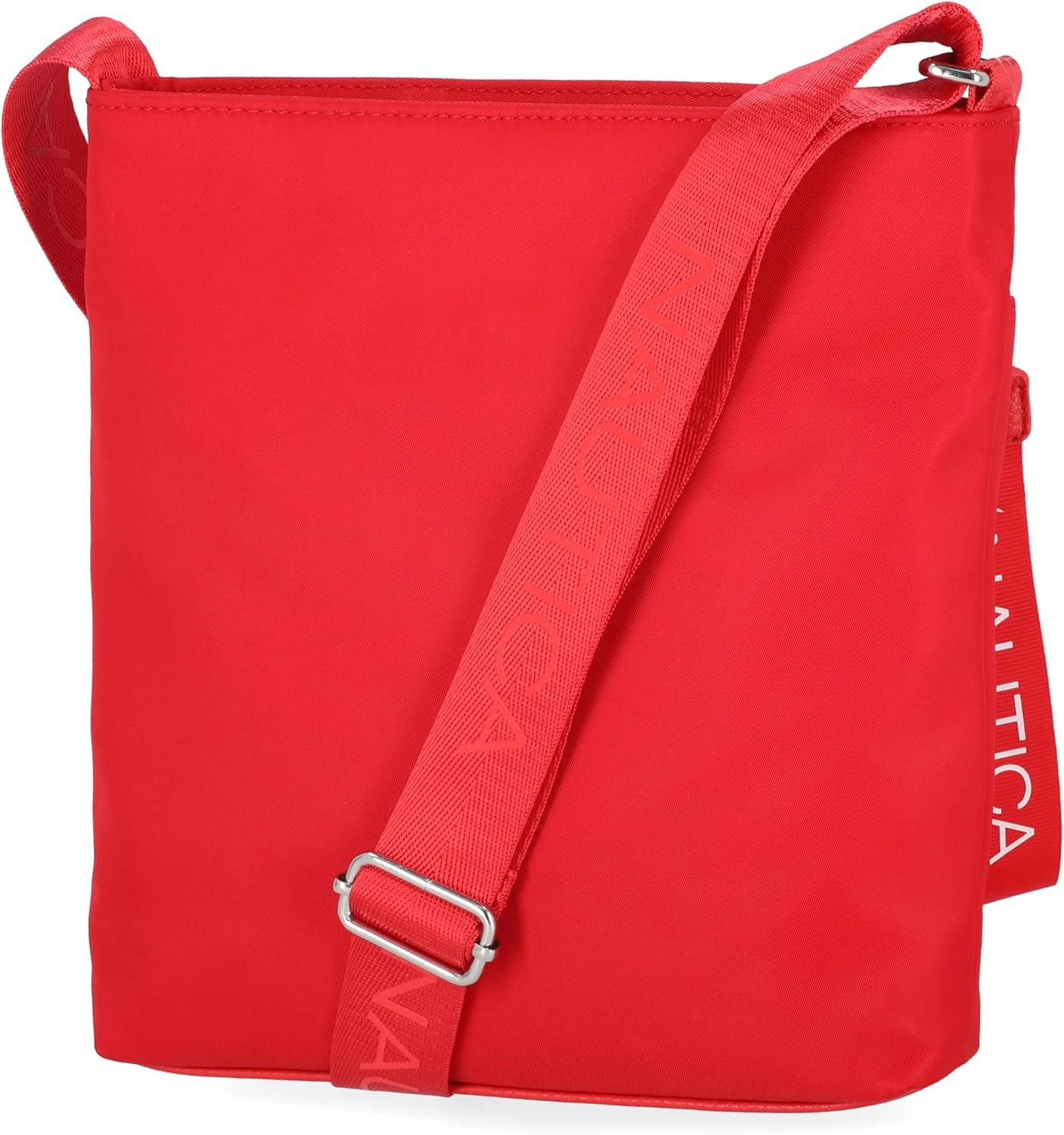 image:imageNautica Diver Nylon Small Womens Crossbody Bag Purse with Adjustable Shoulder StrapRed Enamel