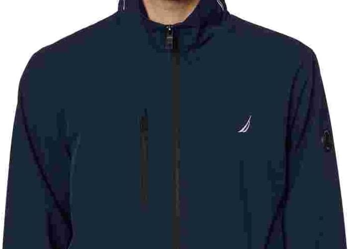 image:imageNautica Mens Golf Jacket Casual Wear Windbreaker Jacket Regular Big amp Tall SizesNavy