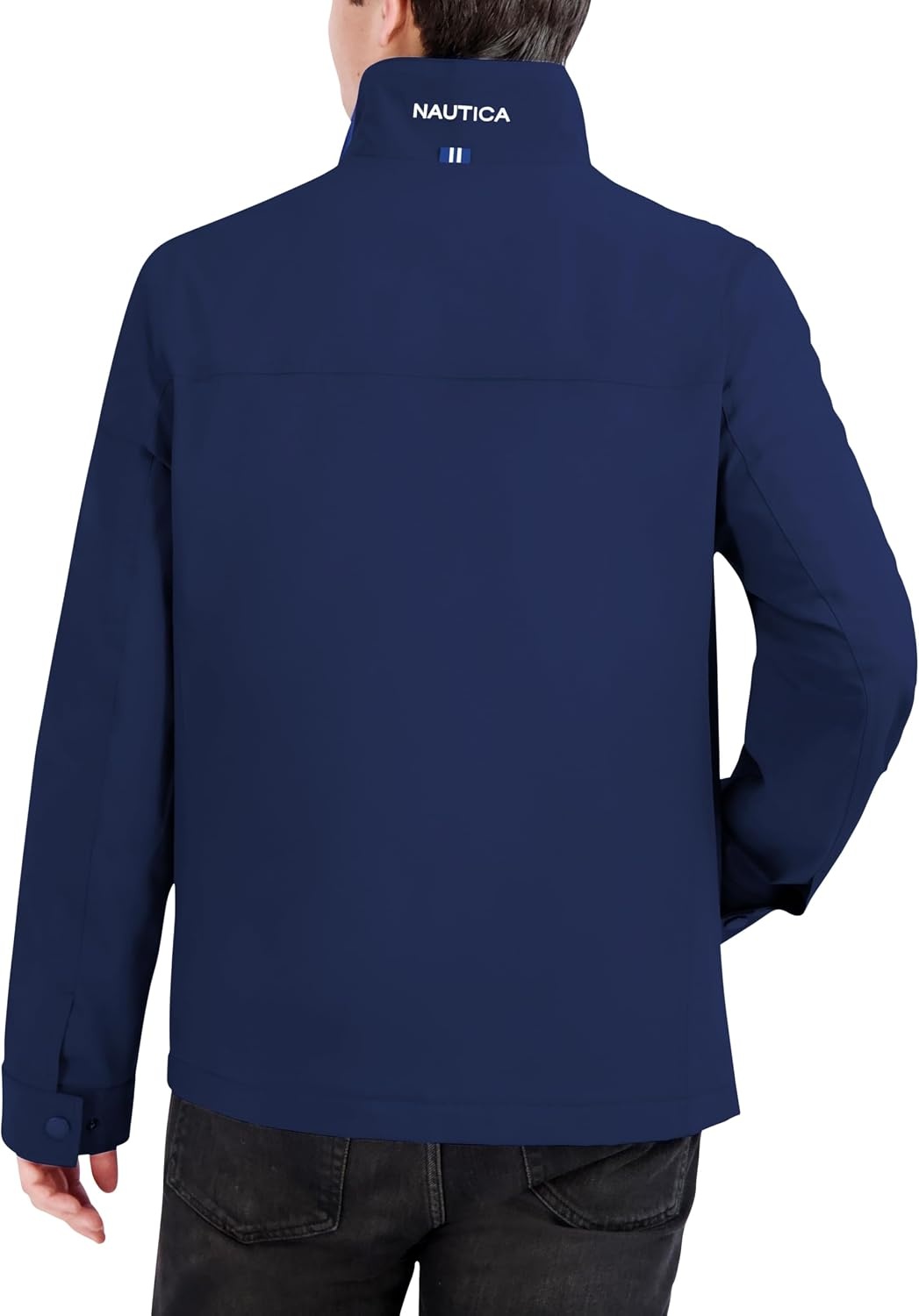 image:imageNautica Mens Golf Jacket Casual Wear Windbreaker Jacket Regular Big amp Tall SizesNight Blue