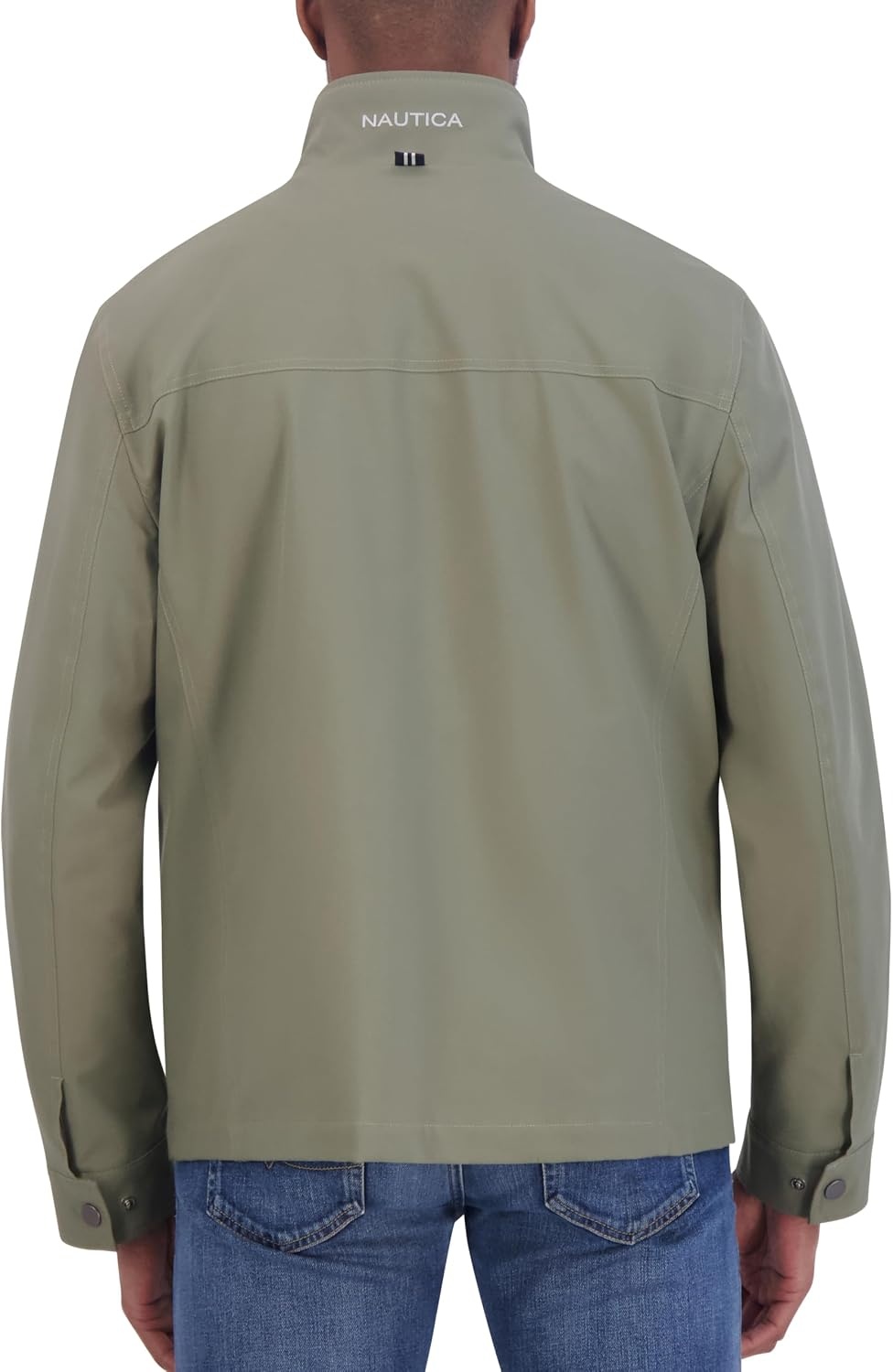image:imageNautica Mens Golf Jacket Casual Wear Windbreaker Jacket Regular Big amp Tall SizesOlive