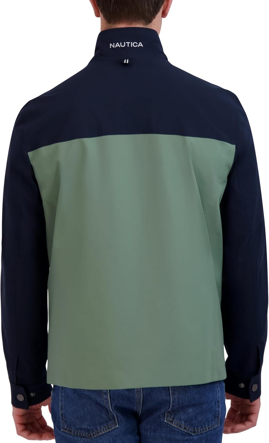 image:imageNautica Mens Golf Jacket Casual Wear Windbreaker Jacket Regular Big amp Tall SizesSea Green