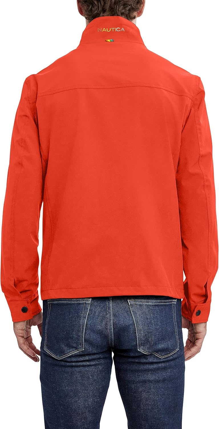 image:imageNautica Mens Golf Jacket Casual Wear Windbreaker Jacket Regular Big amp Tall SizesTropical