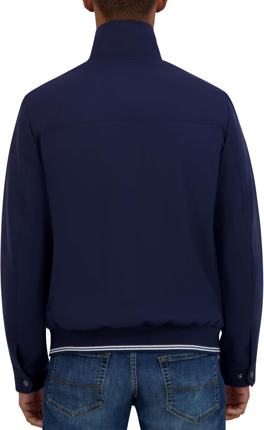 image:imageNautica Mens Lightweight Bomber Jacket WindWaterResistant Regular Big amp Tall SizesNavy Seas