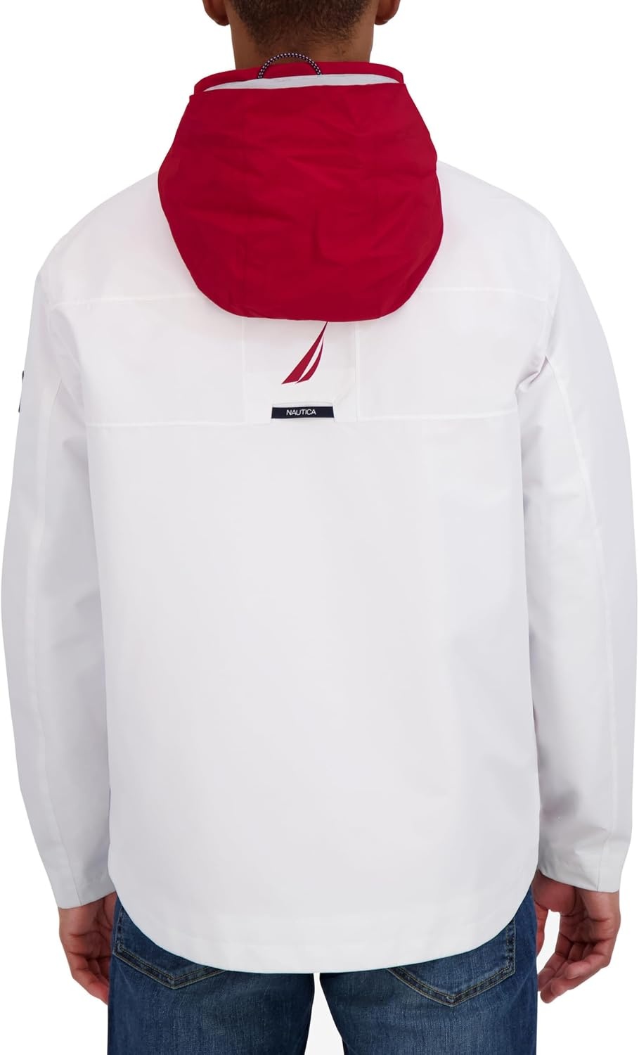image:imageNautica Mens Lightweight Sailing Jacket Waterproof amp Windproof BreathableBright White