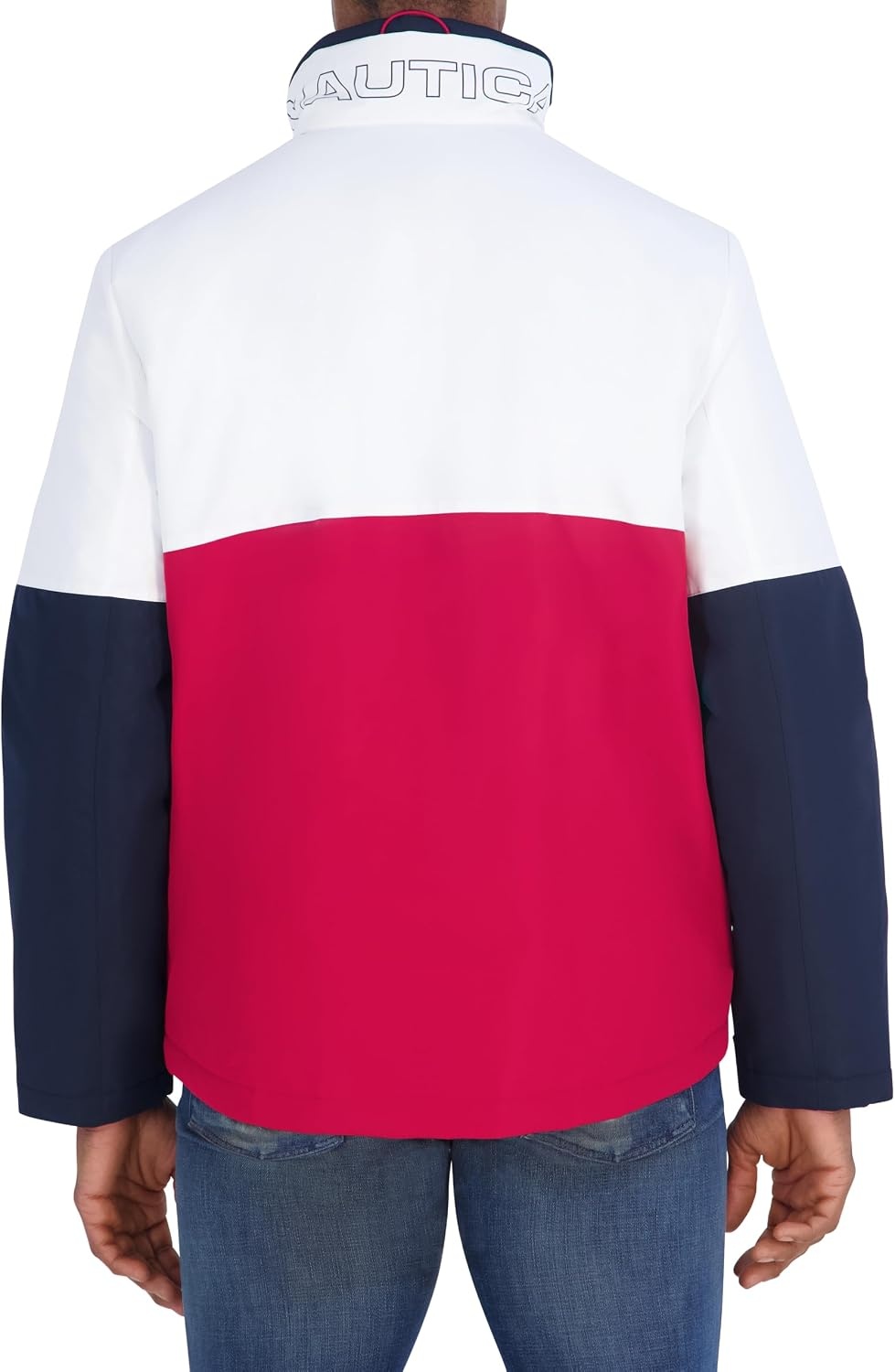 image:imageNautica Mens Lightweight Sailing Jacket Waterproof amp Windproof BreathableCloudy