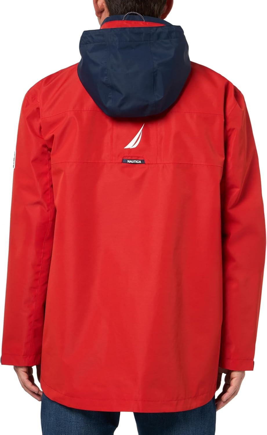 image:imageNautica Mens Lightweight Sailing Jacket Waterproof amp Windproof BreathableCrimson