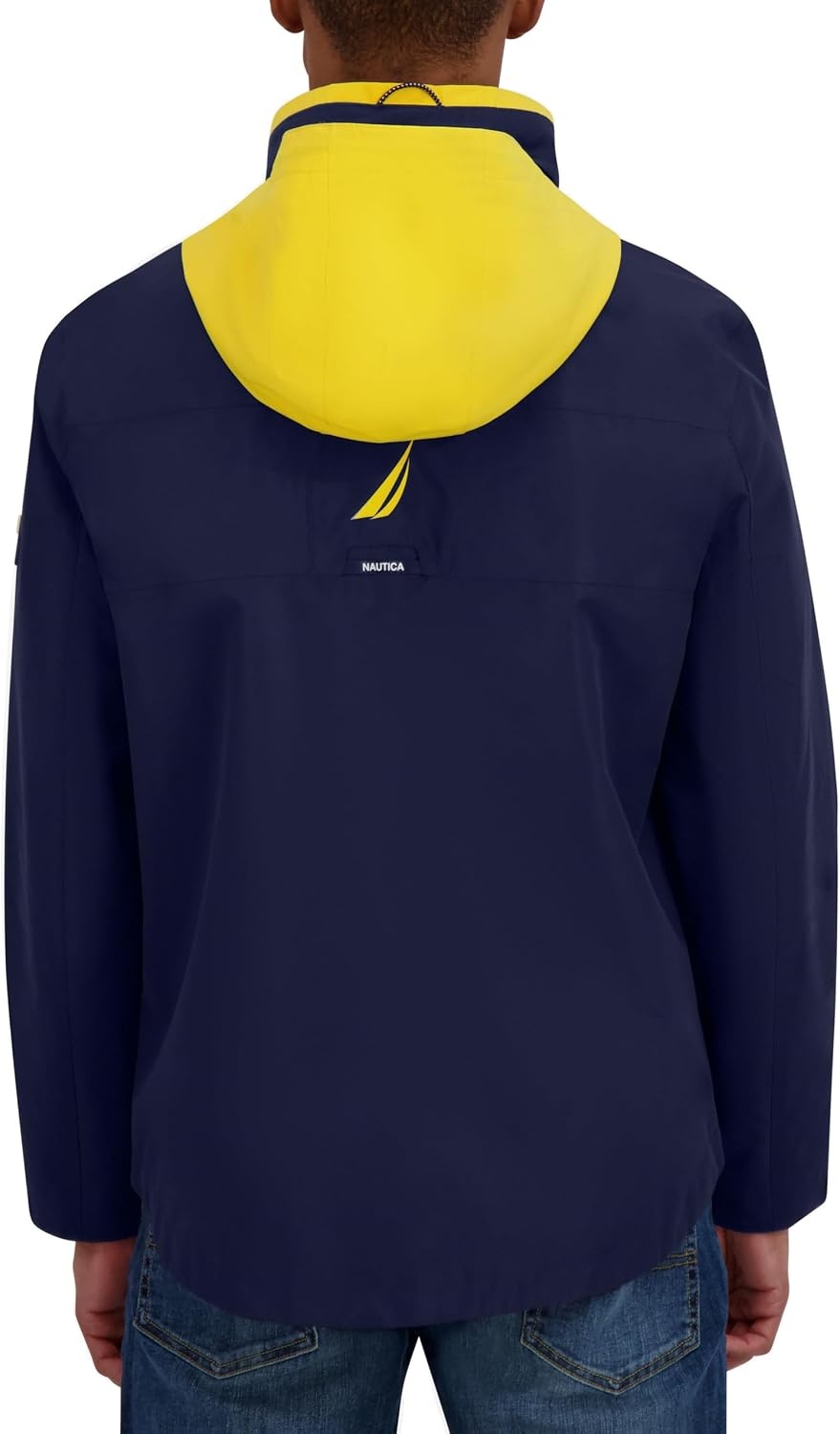 image:imageNautica Mens Lightweight Sailing Jacket Waterproof amp Windproof BreathableNavy Seas