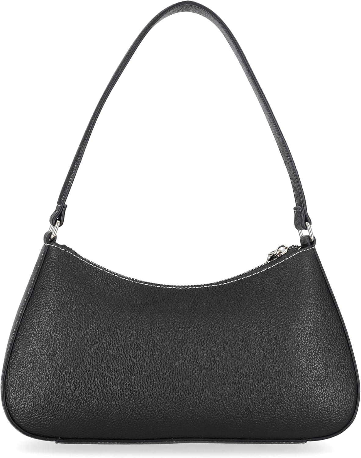 image:imageNautica Voyager Hobo Bag for Women Vegan Leather Womens Purse Large Shoulder Handbag with Zipper ClosureBlack