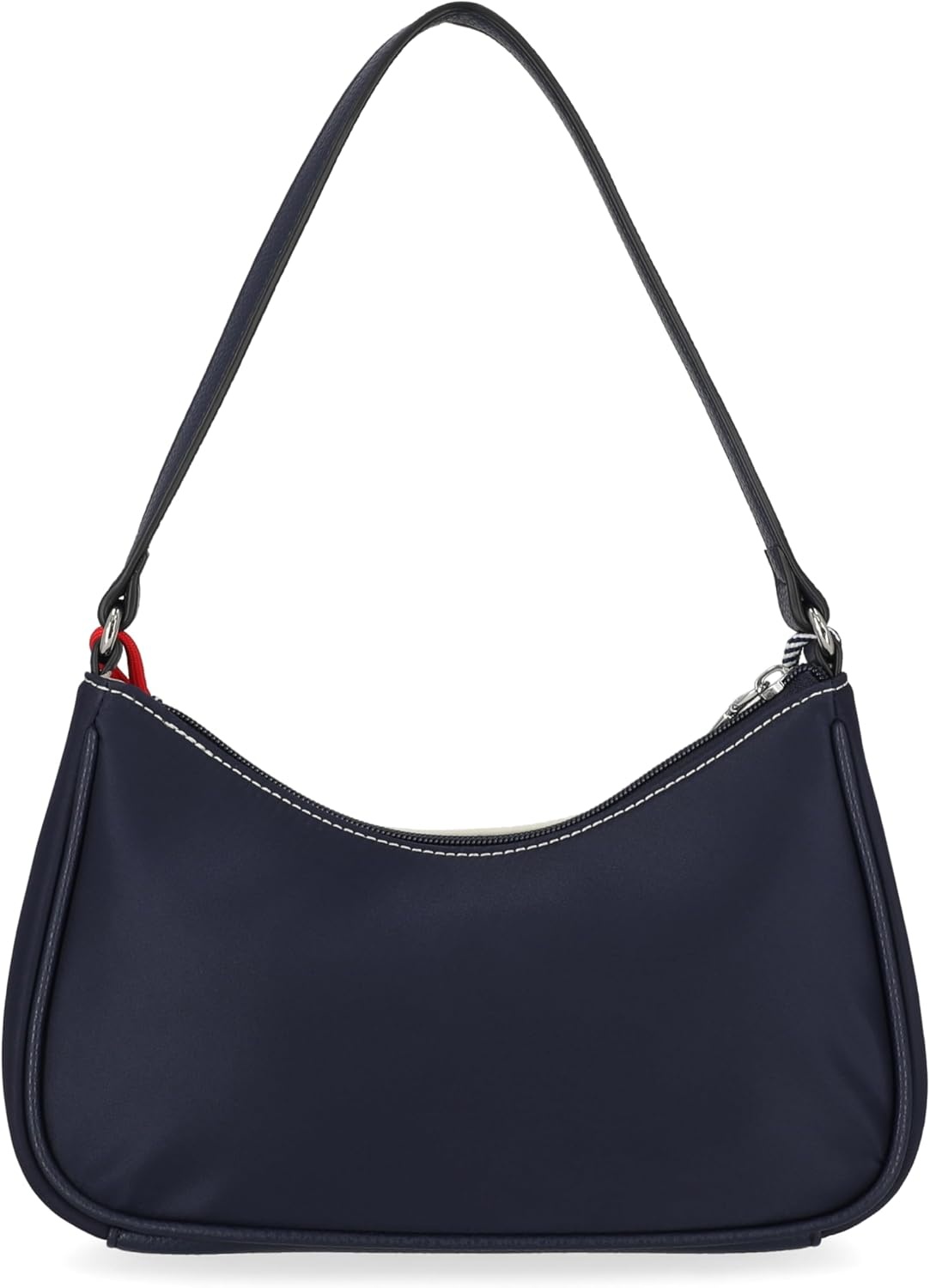 image:imageNautica Voyager Hobo Bag for Women Vegan Leather Womens Purse Large Shoulder Handbag with Zipper ClosureIndigo Multi Swag Bag