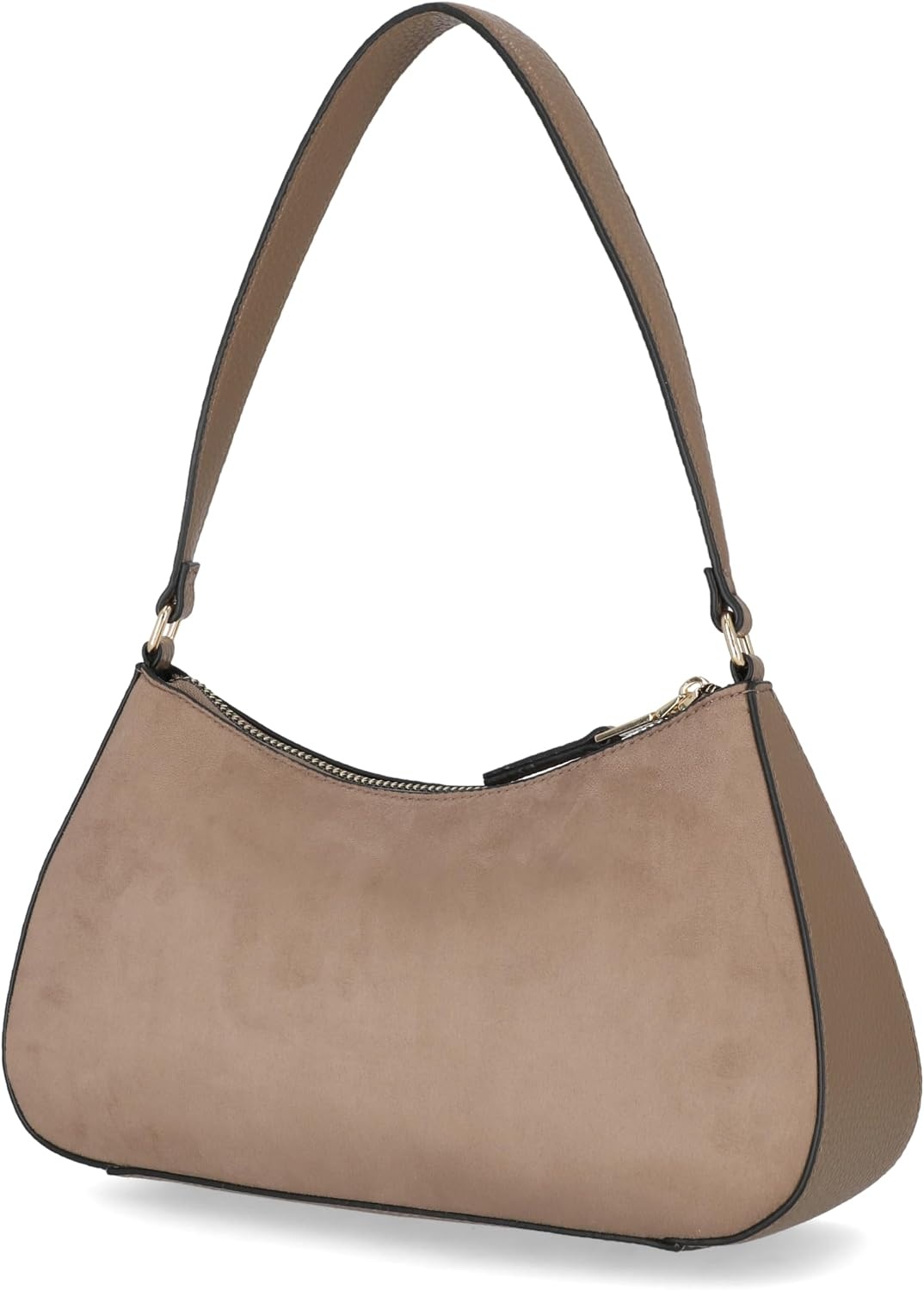 image:imageNautica Voyager Hobo Bag for Women Vegan Leather Womens Purse Large Shoulder Handbag with Zipper ClosureMushroom Suede