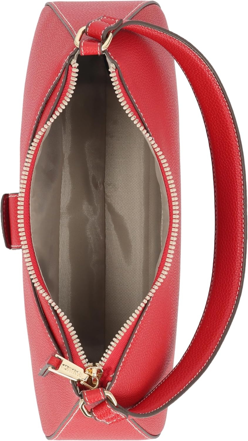 image:imageNautica Voyager Hobo Bag for Women Vegan Leather Womens Purse Large Shoulder Handbag with Zipper ClosureRed