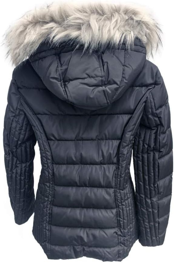 image:imageNautica Womens Puffer Jacket Midweight Waterresistant Winter CoatAnthracite