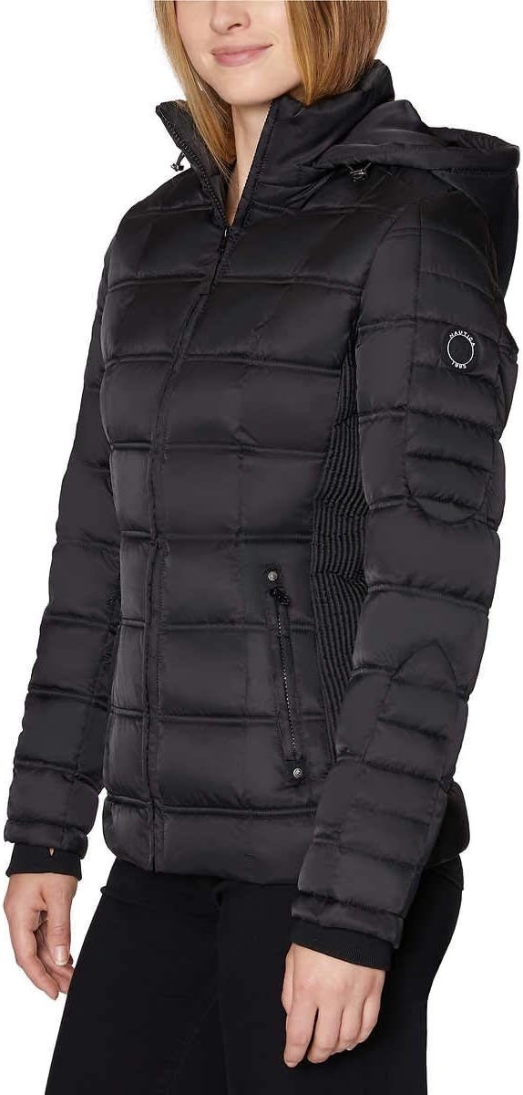 image:imageNautica Womens Puffer Jacket Midweight Waterresistant Winter CoatCaviar