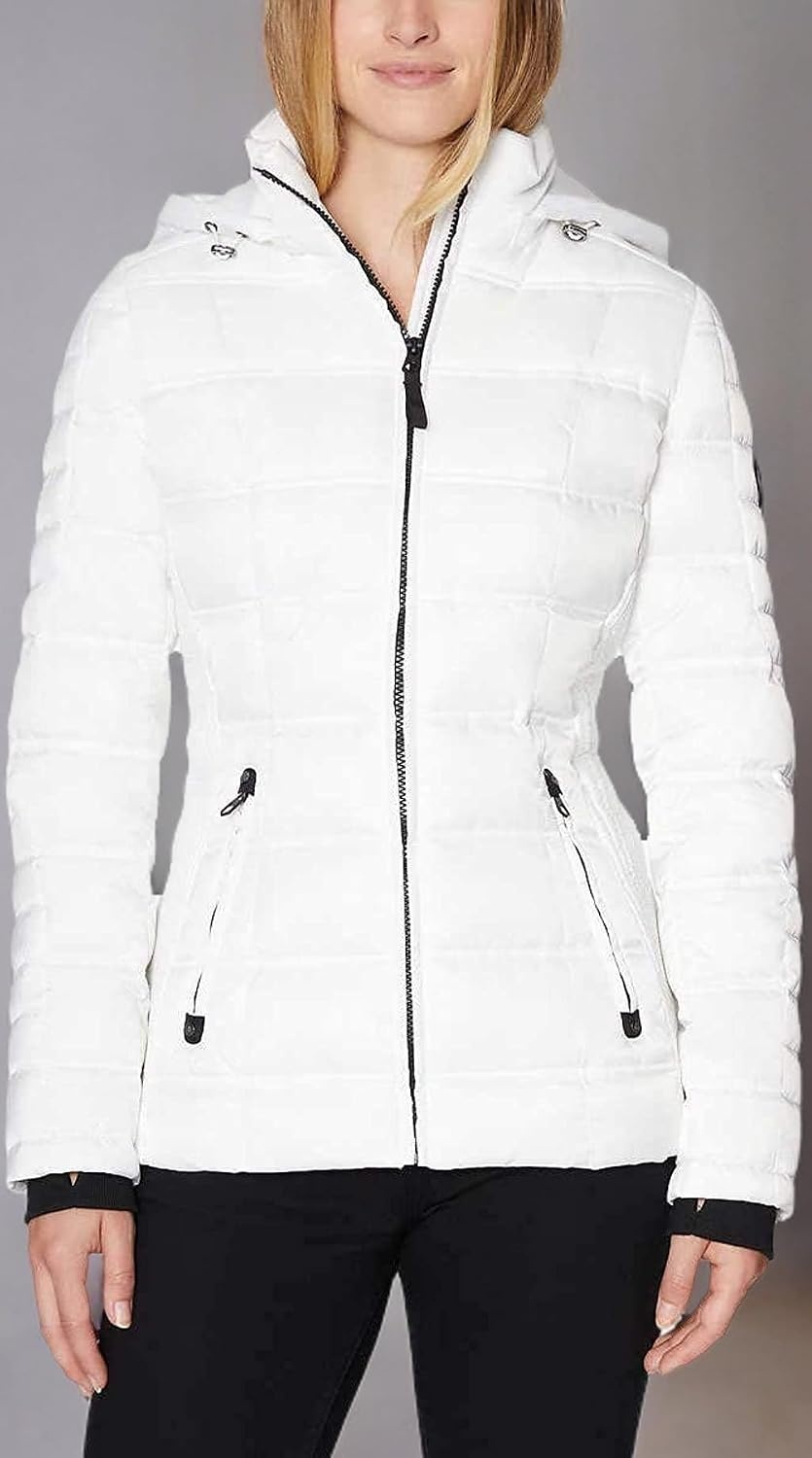 image:imageNautica Womens Puffer Jacket Midweight Waterresistant Winter CoatCloud