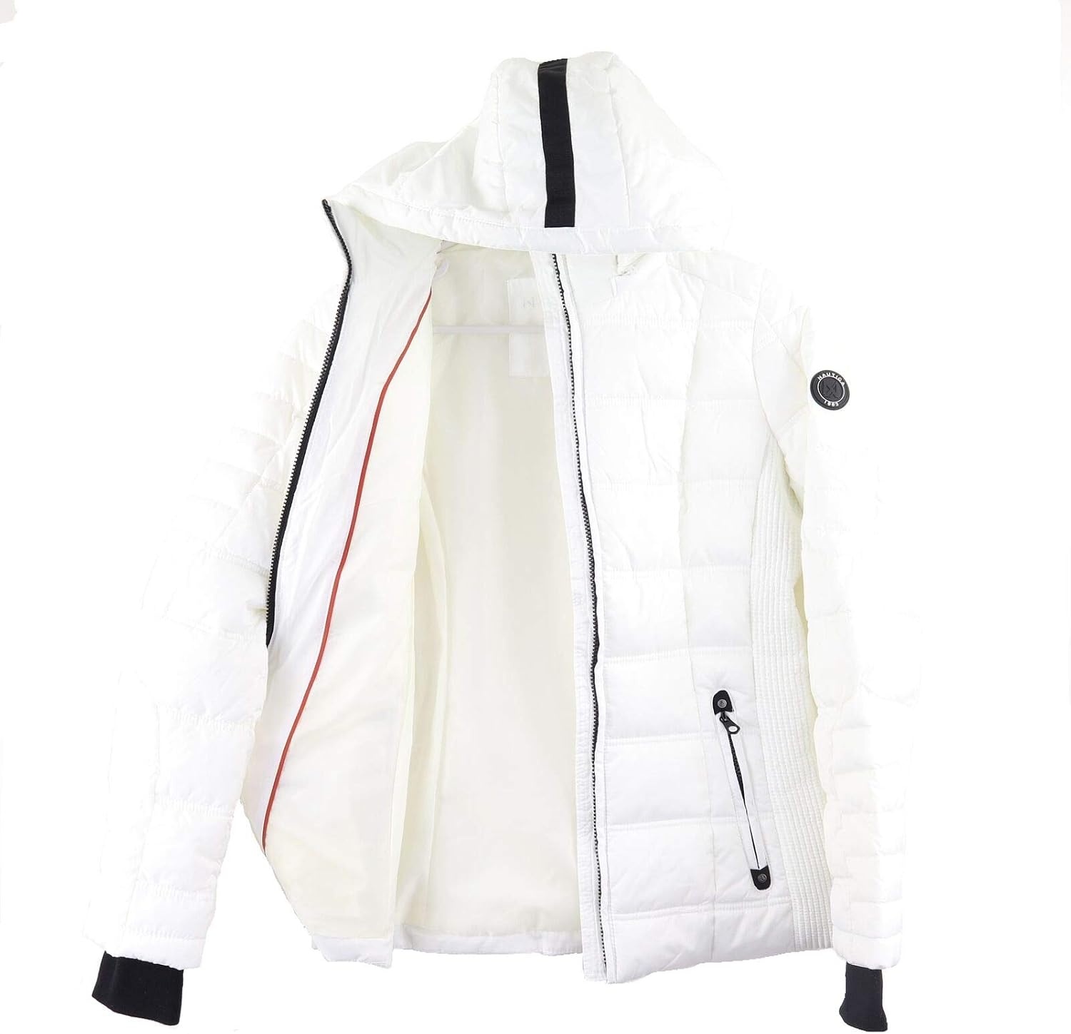 image:imageNautica Womens Puffer Jacket Midweight Waterresistant Winter CoatMarshmellow