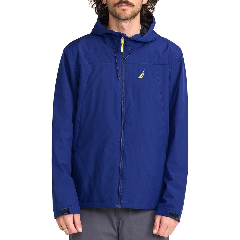 image:imageNautica Mens Big amp Tall 14 Zip SweaterBlue Print