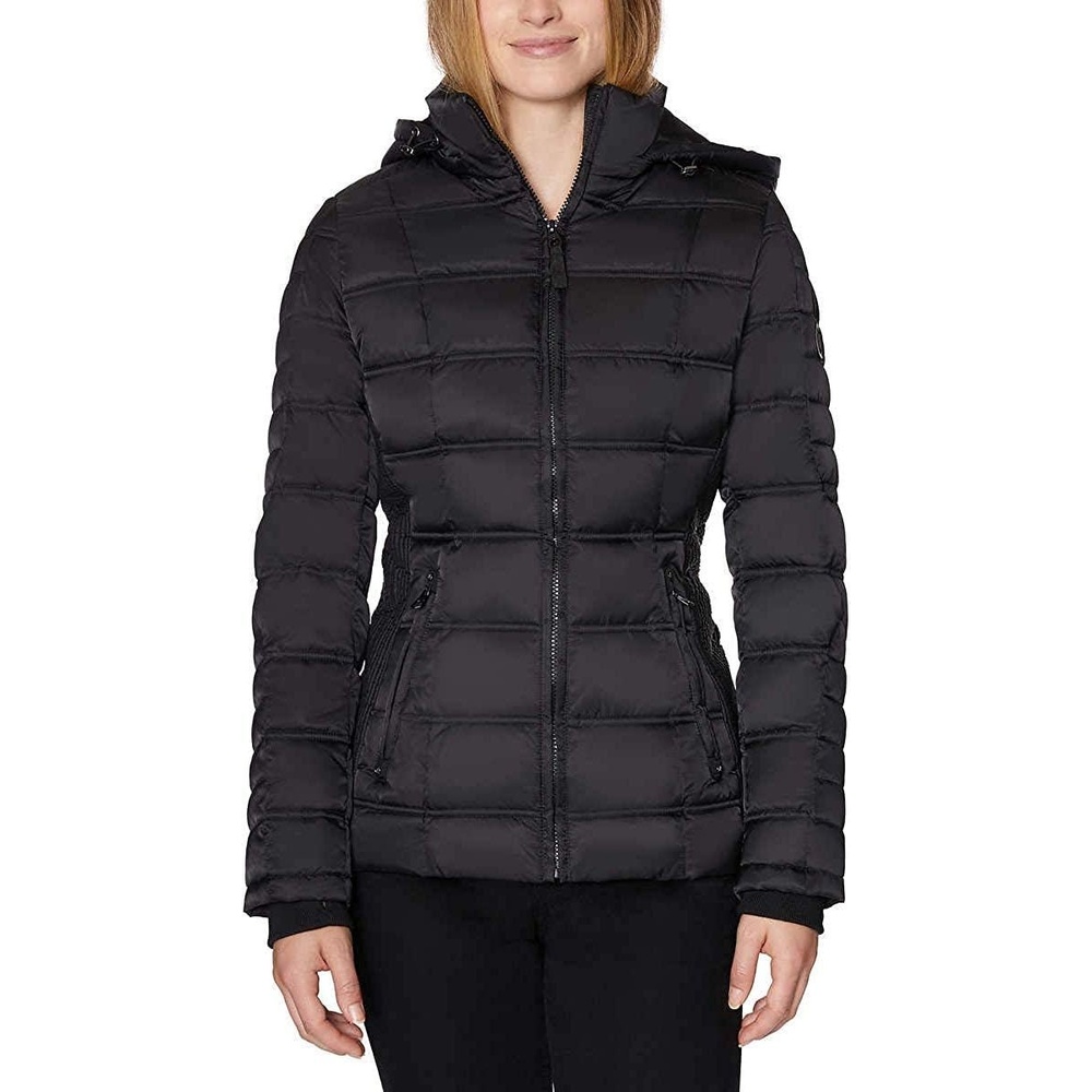 image:imageNautica Womens Puffer Jacket Midweight Waterresistant Winter CoatBlacka