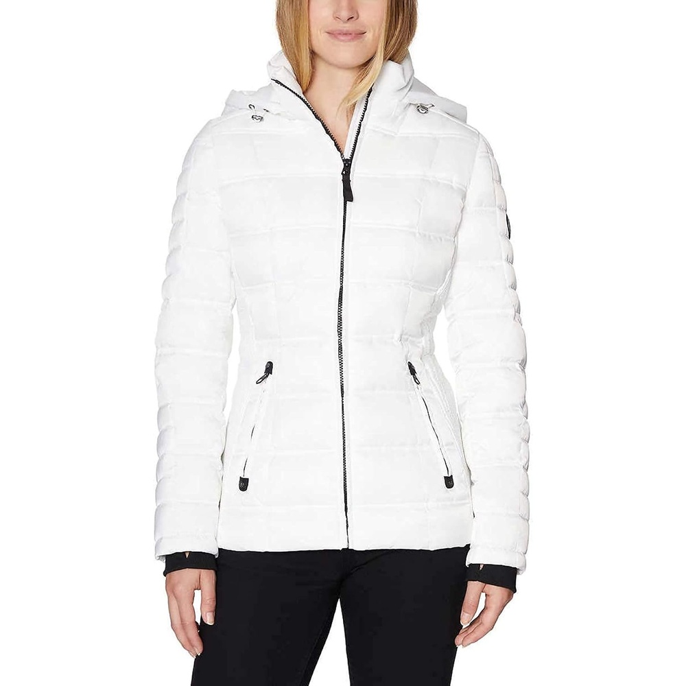 image:imageNautica Womens Puffer Jacket Midweight Waterresistant Winter CoatCloud