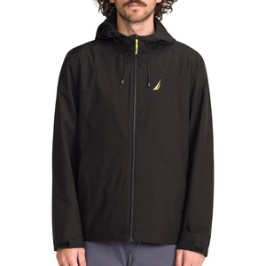 Nautica Men’s Big & Tall 1/4 Zip Sweater(Black)