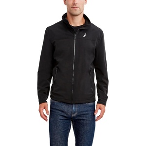 Nautica Men’s Golf Jacket – Casual Wear Windbreaker Jacket, Regular, Big & Tall Sizes(Black)