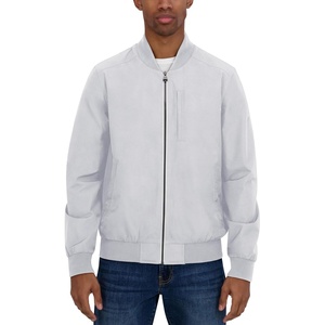 Nautica Men’s Lightweight Bomber Jacket – Wind & Water-Resistant, Regular, Big & Tall Sizes(Cloud Grey)