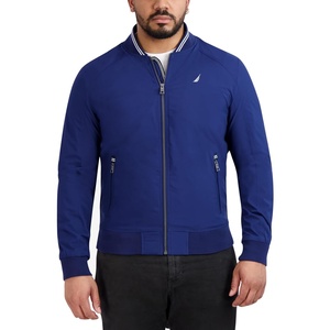 Nautica Men’s Lightweight Bomber Jacket – Wind & Water-Resistant, Regular, Big & Tall Sizes(Night)