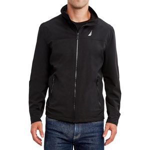 Nautica Men’s Lightweight Bomber Jacket – Wind & Water-Resistant, Regular, Big & Tall Sizes(Onyx)