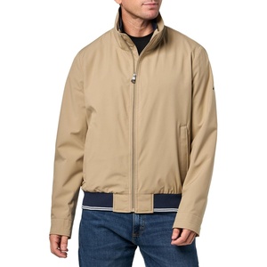 Nautica Men’s Lightweight Bomber Jacket – Wind/Water-Resistant, Regular, Big & Tall Sizes(Coriander)