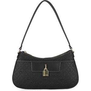 Nautica Voyager Hobo Bag for Women, Vegan Leather Women’s Purse, Large Shoulder Handbag with Zipper Closure(Black (Lockaway))