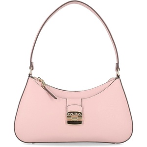 Nautica Voyager Hobo Bag for Women, Vegan Leather Women’s Purse, Large Shoulder Handbag with Zipper Closure(Blush)