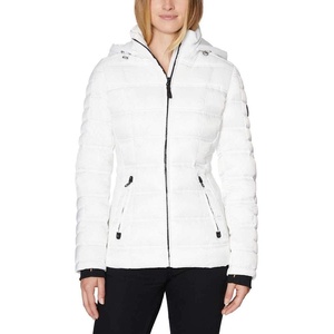 Nautica Women’s Puffer Jacket – Midweight Water-resistant Winter Coat(Marshmellow)