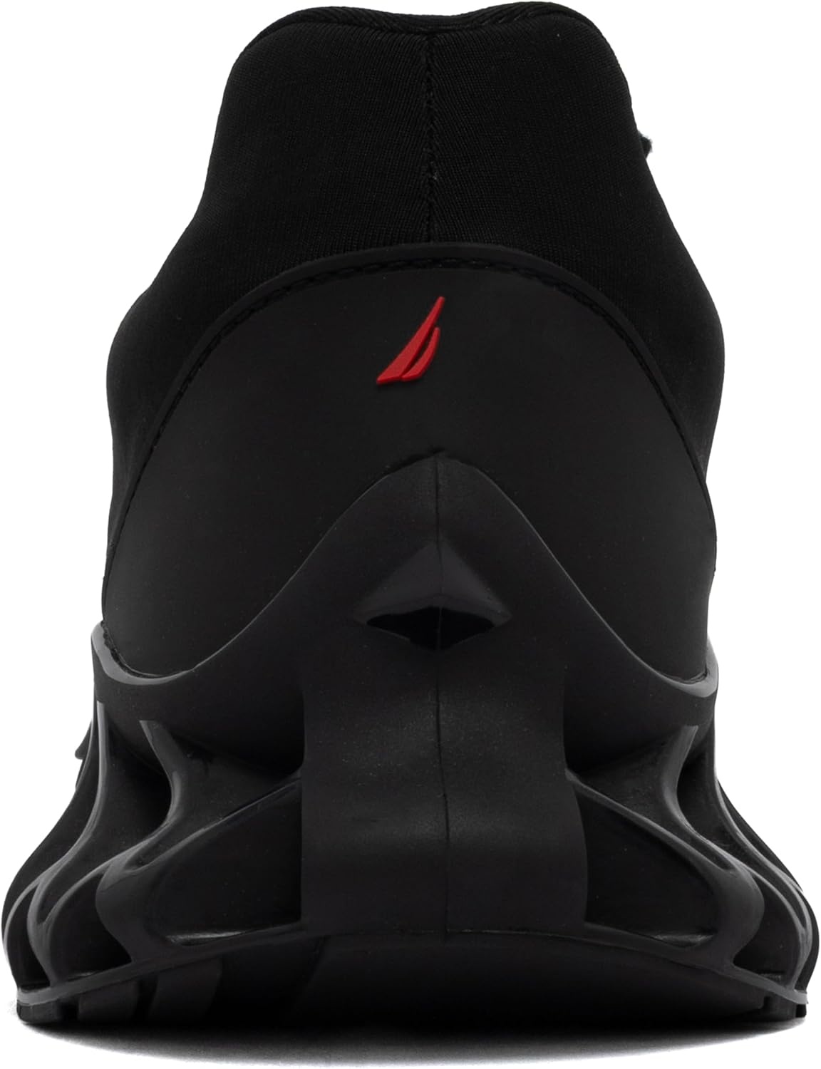 image:imageNautica Mens Casual Fashion Sneakers Lightweight LaceUp Athletic Walking Shoes for Gym amp Tennis ComfortableBlack Redlomari