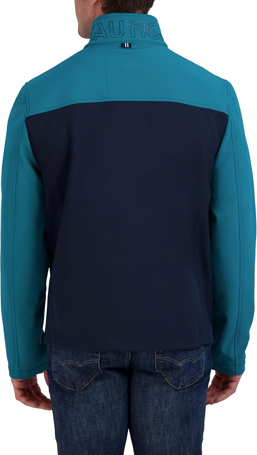 image:imageNautica Mens Golf Jacket Casual Wear Windbreaker Jacket Regular Big amp Tall SizesNavy Blue