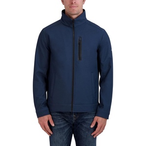Nautica Men’s Golf Jacket – Casual Wear Windbreaker Jacket, Regular, Big & Tall Sizes(Heather Blue)