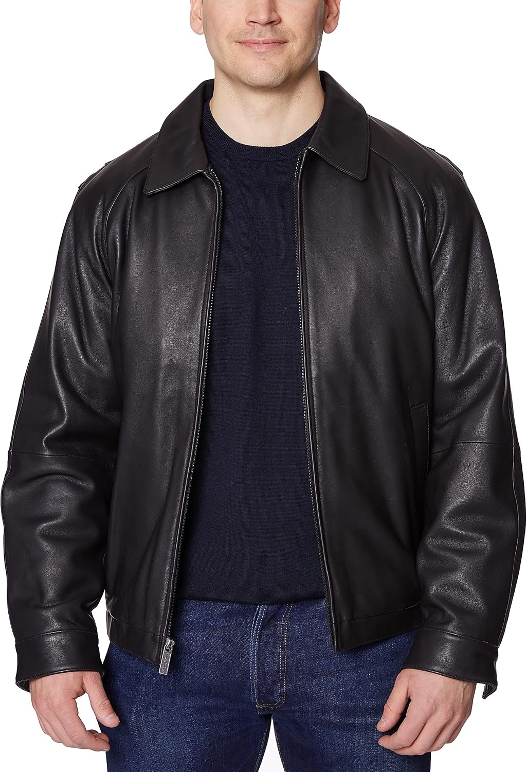 image:imageNautica Mens Wool Blend Lightweight Insulated Jacket Printed Daimond Quilted InteriorJet