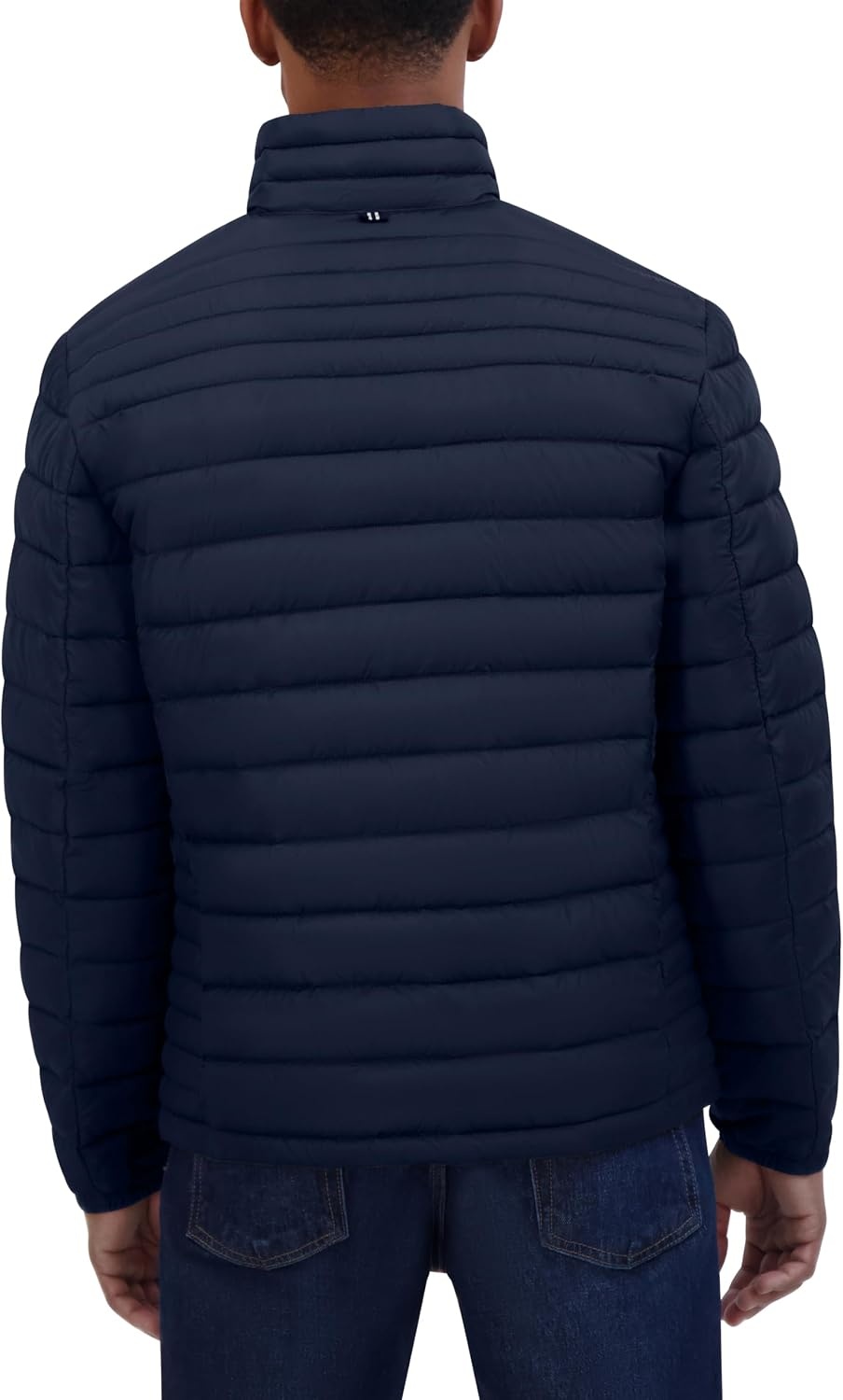 image:imageNautica Mens Lightweight Quilted Jacket Water Resistant Zip Front Transitional CoatNavy