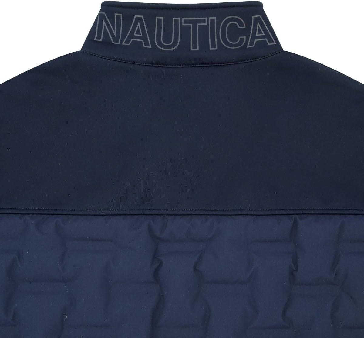 image:imageNautica Mens Lightweight Softshell Jacket Bonded Fleece Lining Regular Big amp Tall SizesBlue