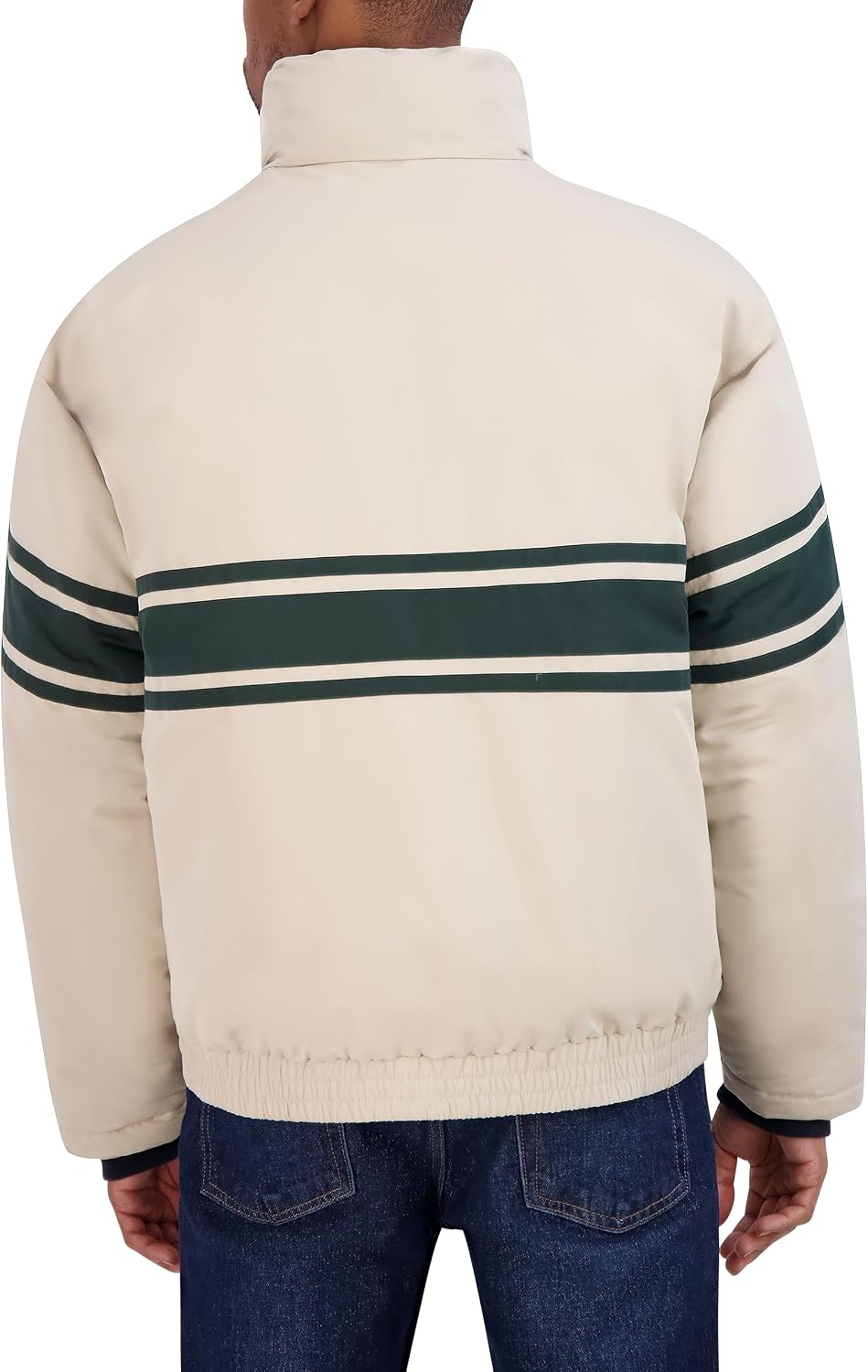 image:imageNautica Mens Vintage Bomber JacketStone