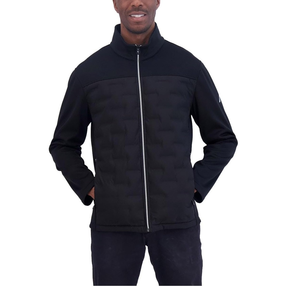 image:imageNautica Mens Lightweight Softshell Jacket Bonded Fleece Lining Regular Big amp Tall SizesOnyx