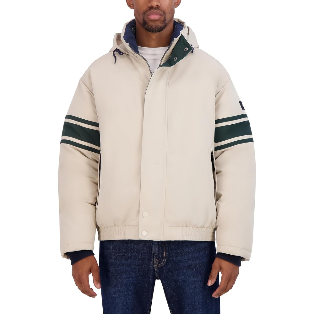 image:imageNautica Mens Vintage Bomber JacketStone
