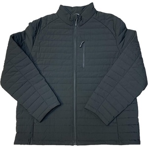 Nautica Men’s Lightweight Quilted Puffer Jacket – Full Zip Transitional Outerwear(Raven)