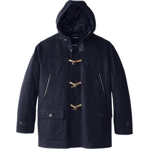 Nautica Men’s Wool Blend Peacoat – Double-Breasted Winter Coat, Regular, Big & Tall Sizes(Cobalt)