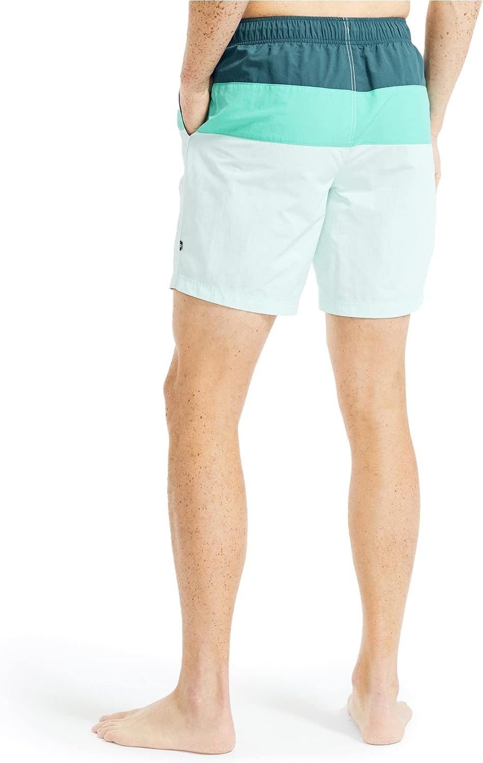 image:imageNautica Mens Sustainably Crafted 8 Swim ShortReel Aqua