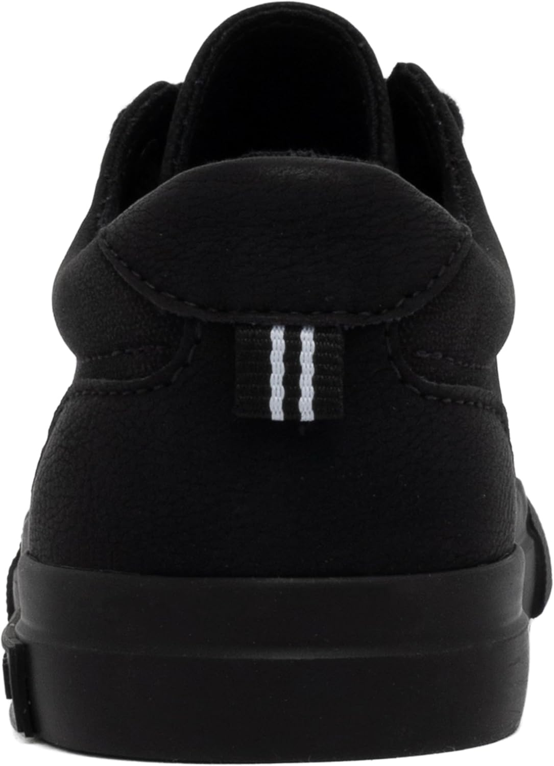image:imageNautica Kids Boys LaceUp Fashion Sneakers LowTop Dress Shoes for Youth Big KidLittle KidBlack Mono Berrian