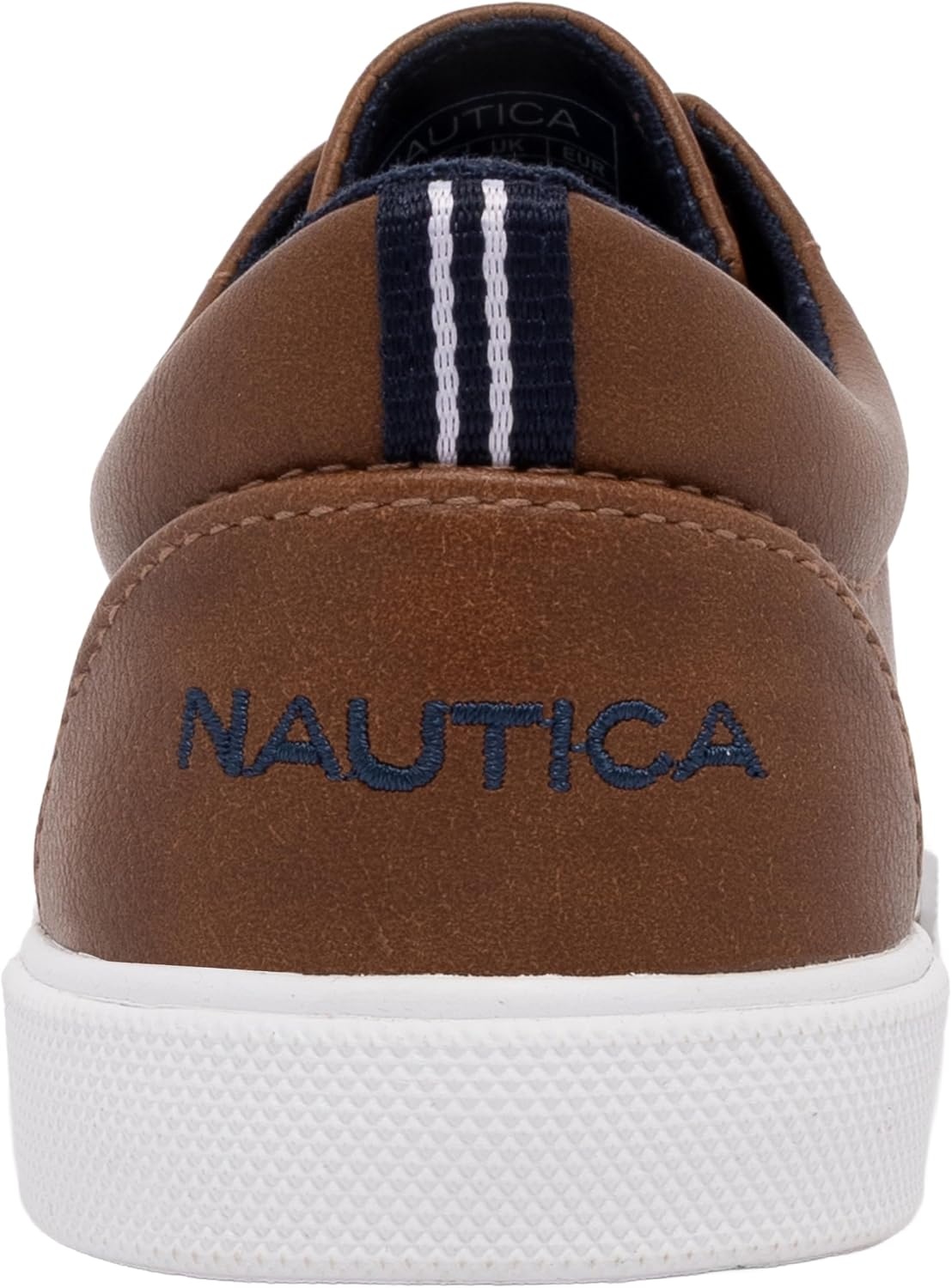 image:imageNautica Kids Boys LaceUp Fashion Sneakers LowTop Dress Shoes for Youth Big KidLittle KidTan