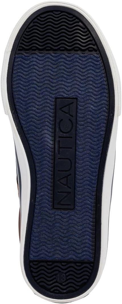 image:imageNautica Kids Boys LaceUp Fashion Sneakers LowTop Dress Shoes for Youth Big KidLittle KidTan Adish